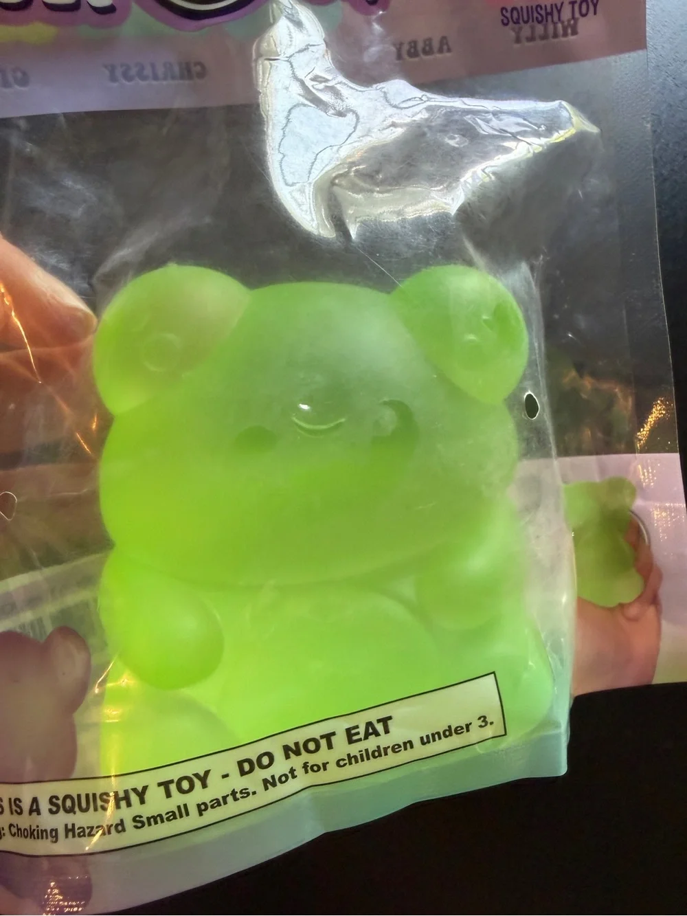 New Squishy Top Trenz Super Duper Sugar Squisher Gigi Frog Green Toy 8+